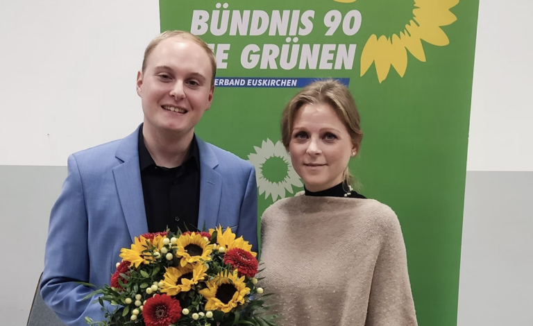 Gratulation an Christian und Dank an Stephanie